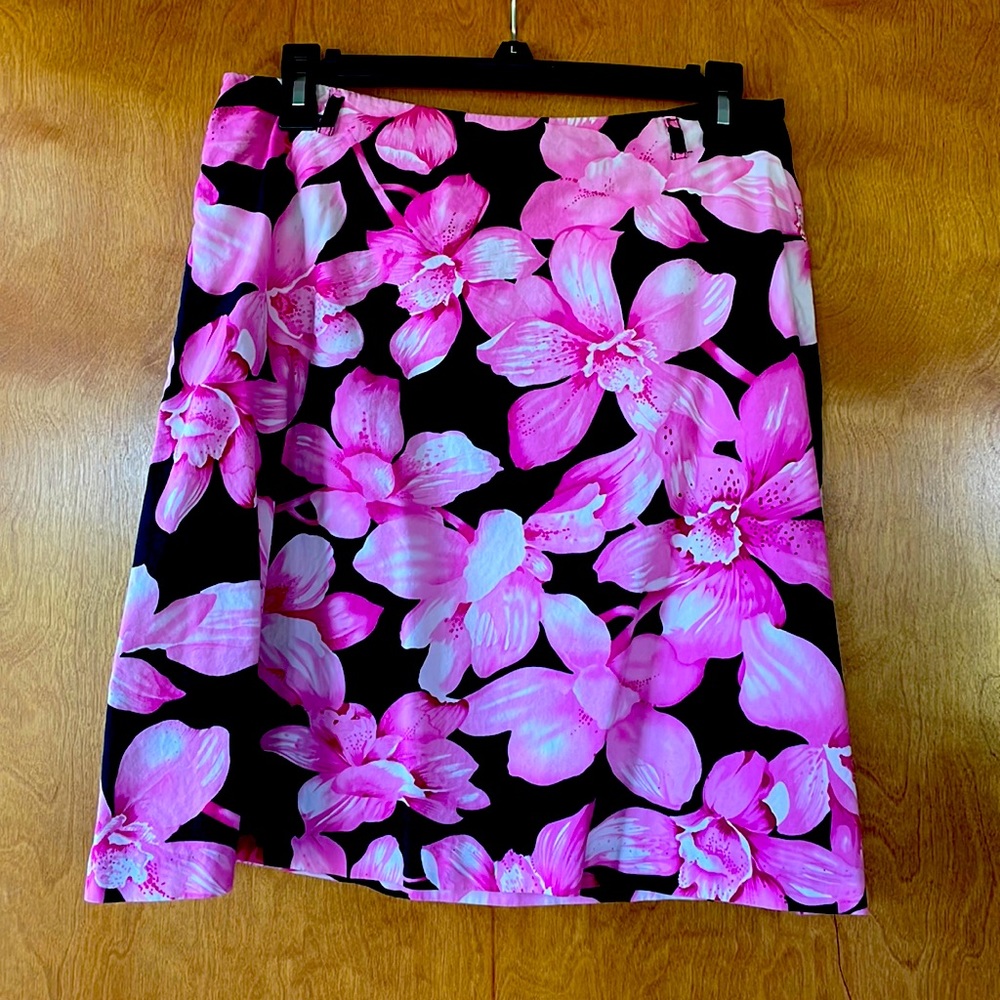 Maximo A-line Floral Skirt
